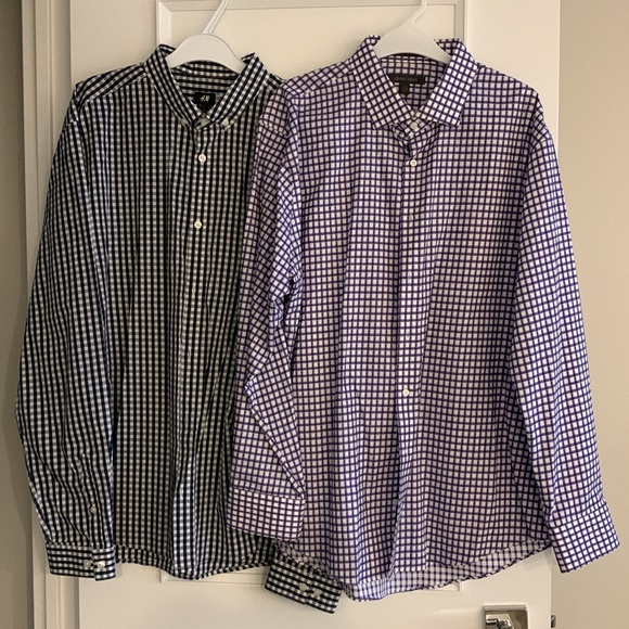 Lot of 2 shirts sz 17.5 like new worn once - Picture 7 of 8
